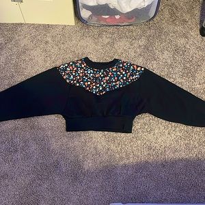 Nike Women's Sportswear Icon Clash Animal Print Sweatshirt Size